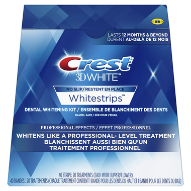 Crest dantų balinimo juostelės 3D White Professional Effects