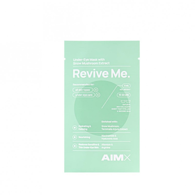 AIMX paakių kaukė su hialuronu REVIVE ME 5 ml