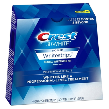 Crest dantų balinimo juostelės 3D White Professional Effects 20 vnt.