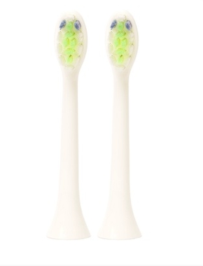 Replaceable toothbrush heads (white)