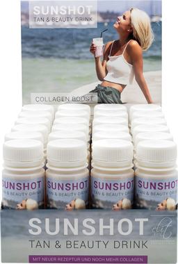 Sunshot+Collagen įdegio aktyvatorius 60 ml. 24 vnt. (dėžutė)