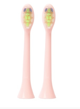 Replaceable toothbrush heads (pink)