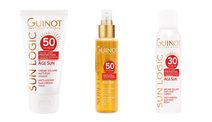  GUINOT Priešraukšlinis kremas nuo saulės veidui SPF30 / Age Sun SPF30 Anti-Age Face Cream 50 ml.