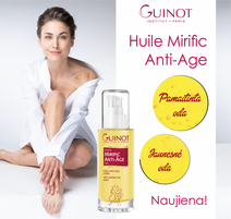 Guinot Prabangus priešraukšlinis kūno aliejus / Huile Mirific Anti-Ageing Body Oil