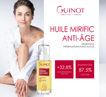 Guinot Prabangus priešraukšlinis kūno aliejus / Huile Mirific Anti-Ageing Body Oil