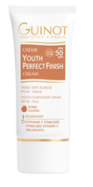 Guinot Jauninamasis kremas su spalva spf 50, auksinio atspalvio/Guinot Youth Perfect Finish Cream spf 50 golden 30 ml.