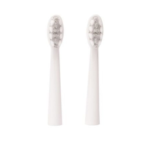Interchangeable toothbrush heads (white/straight)