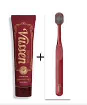 Vussen S Sensitive Care dantų pasta + dantų šepetėlis 