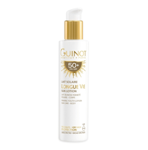 Guinot Stangrinamasis jauninamasis losjonas nuo saulės kūnui SPF 50+, 150 ml