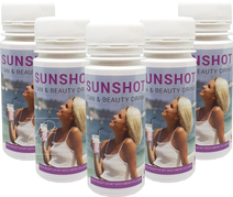 Sunshot+Collagen įdegio aktyvatorius 60 ml. 5 vnt.