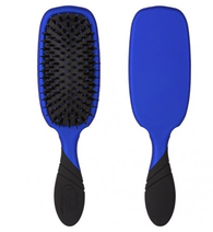 WB PRO SHINE ENHANCER ROYAL BLUE HAIR BRUSH WITH BOAR BRISTLES