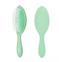 WETBRUSH GO GREEN™ TREATMENT & SHINE PLAUKŲ ŠEPETYS SU SINTETINIAIS ŠERELIAIS IR NATŪRALIAIS ALIEJAIS, ŽALIAS