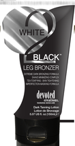 Soliariumo kremas kojoms „White 2 Black Legs Bronzer“ 150 ml.